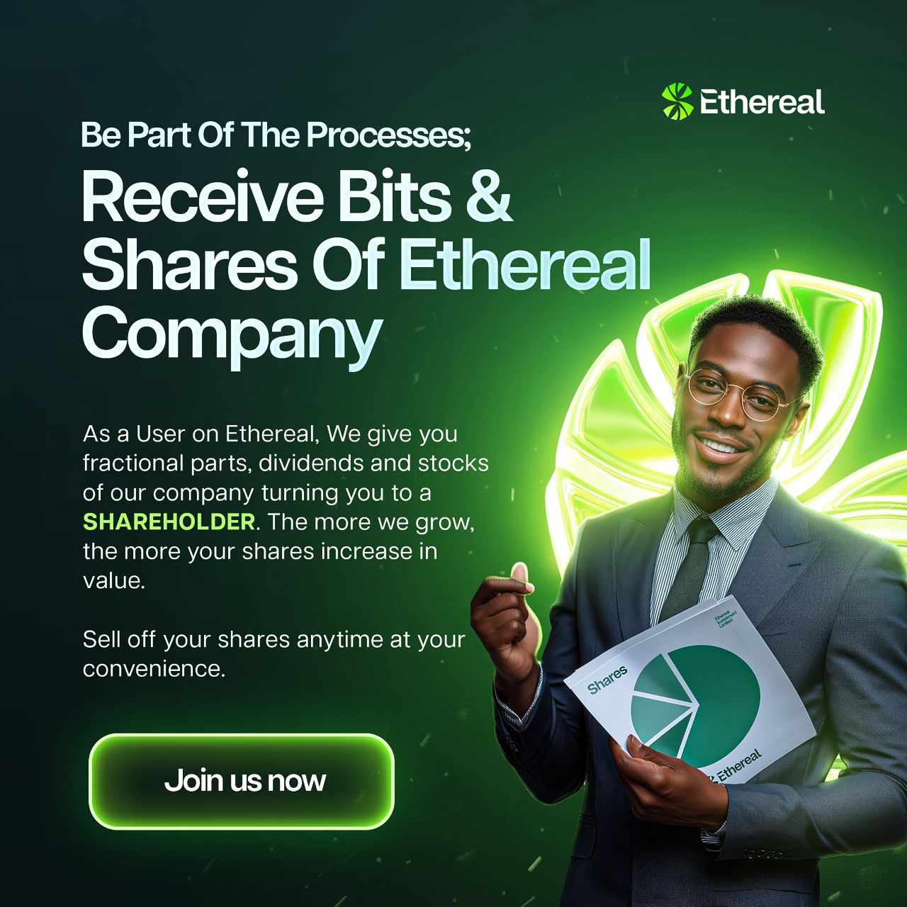 Become a Shareholder